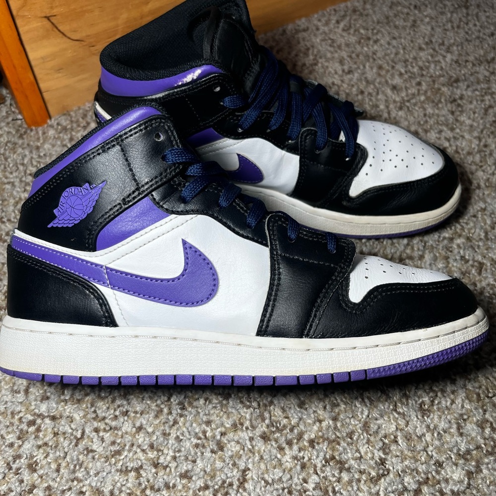 Jordan 1 Mid Dark Iris (GS)